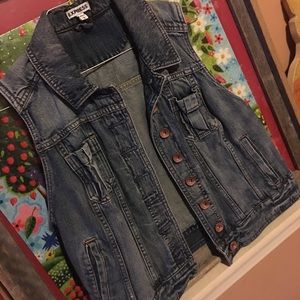 Express denim vest - Large